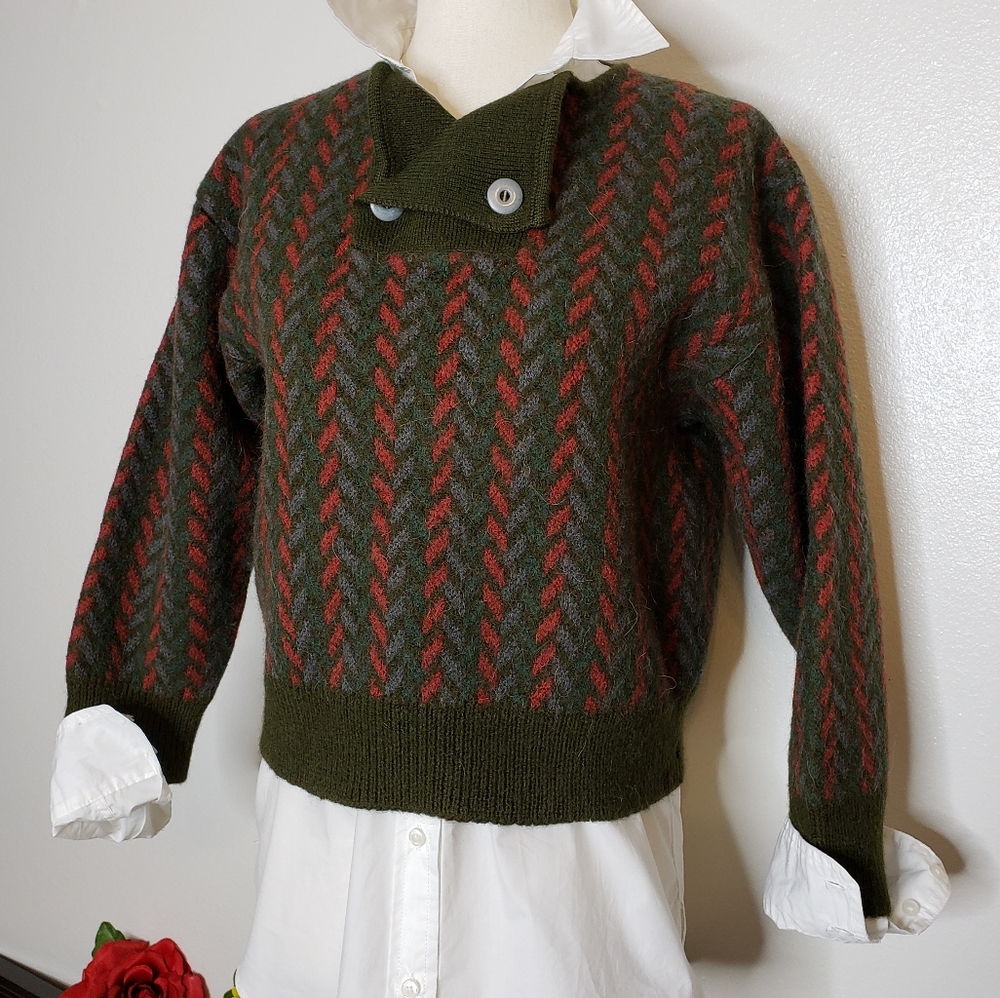 Vintage Valentino Wool Alpaca Sweater Unisex - Picture 13 of 16